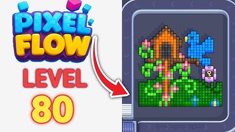 Pixel Flow Level 80 Walkthrough