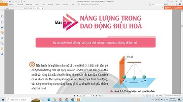 VẬT LÍ 11 CHÂN TRỜI SÁNG TẠO - BÀI 3:NĂNG LƯỢNG TRONG DAO ĐỘNG ĐIỀU HÒA