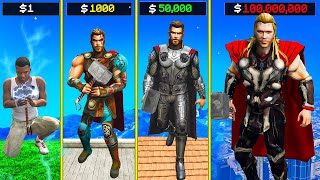 Franklin Stealing $1 THOR SUIT into $1,000,000,000 THOR SUIT GTA 5