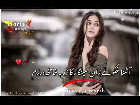 Ashna khkulay zan sengar ka za ba kha makha darzam pashto song Slowed reverb tiktok viral song