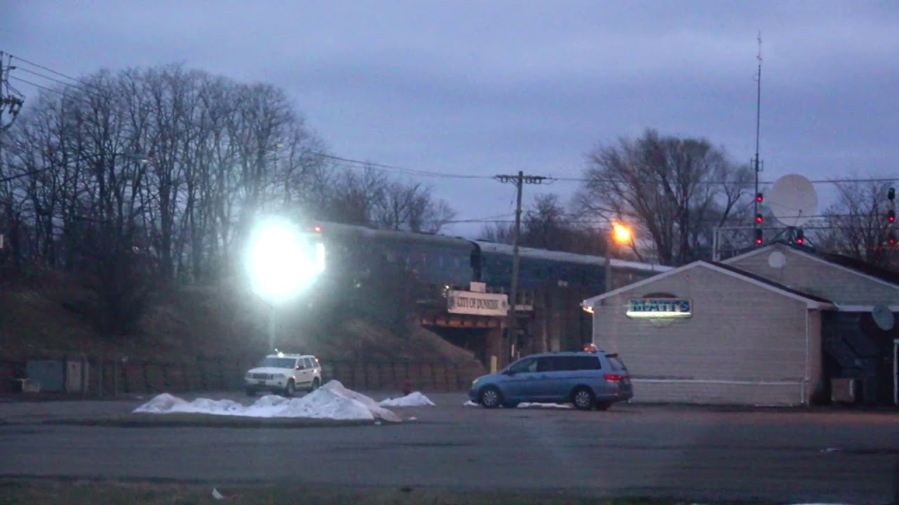 70 MPH CSX Geometry Train on Raised Tracks