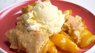 Peach Cobbler Recipe I Bakeable from Taste of Home