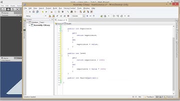 1. [Unity3D] Programmation C# avancée - Classes