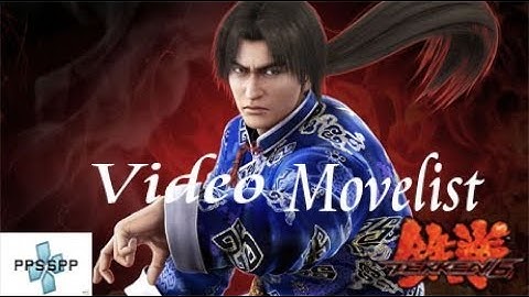 Tekken 6 PPSSPP Lei Command List on PC a r