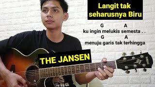 (Chord) Langit Tak Seharusnya Biru - The Jansen | Tutorial Gitar Akustik