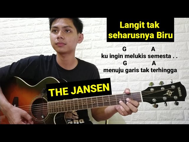 (Chord) Langit Tak Seharusnya Biru - The Jansen | Tutorial Gitar Akustik class=