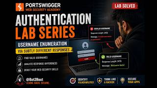PortSwigger Authentication Lab Username Enumeration via Subtly Different Responses