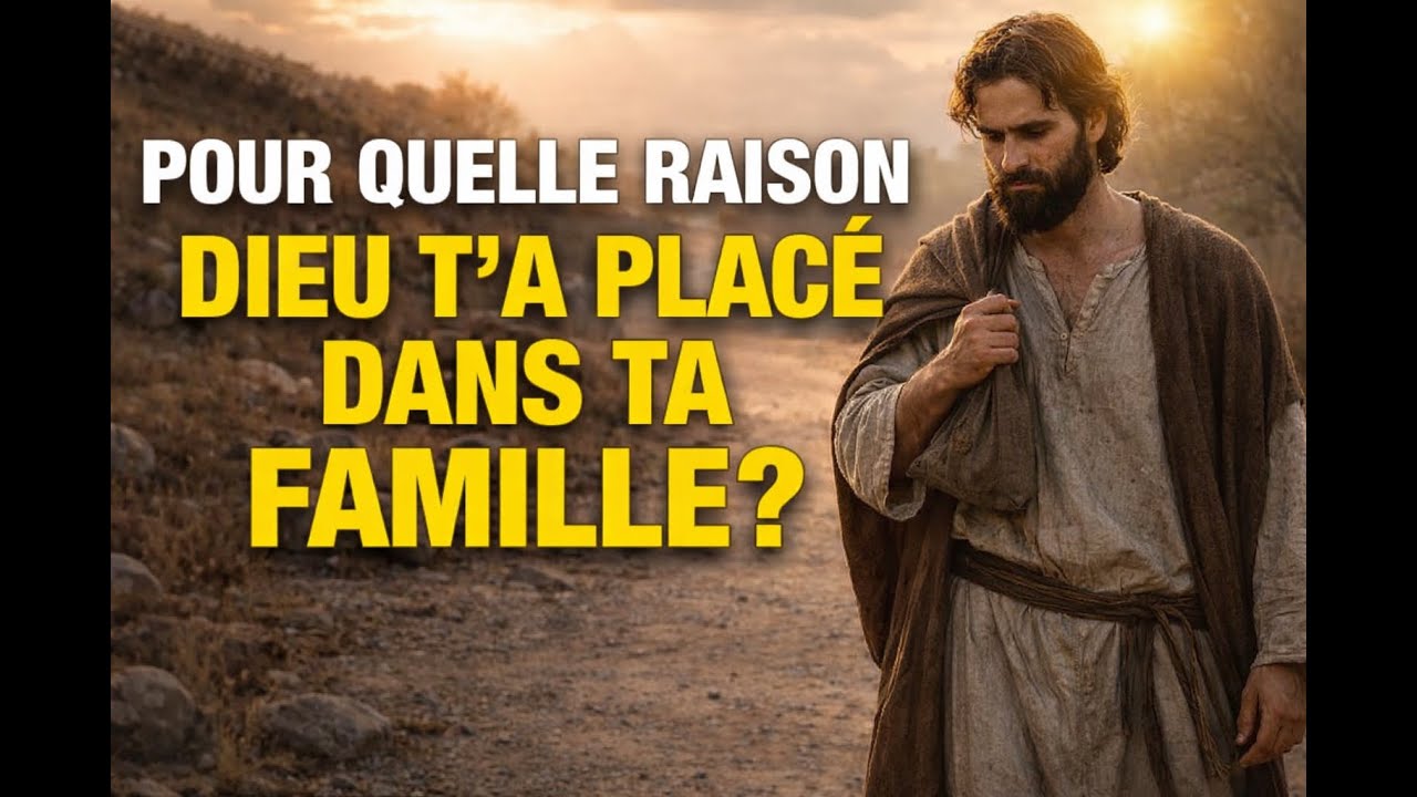 Pourquoi Dieu t’a choisi dans ta famille ? Ce que personne ne t’a expliqué