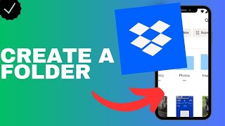How to create a folder in the Dropbox app