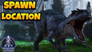 How To Find Giganotosaurus In Ark Ascended - Extinction Map