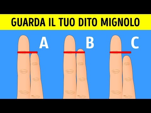 Video: L'attrattiva maschile è determinata dalla lunghezza delle dita