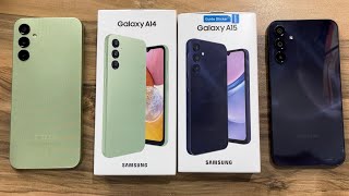 Samsung Galaxy A14 vs Samsung Galaxy A15