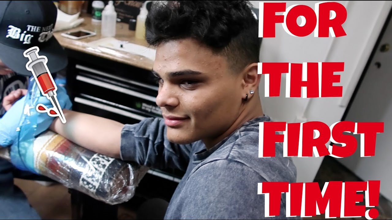 GETTING A TATTOO FOR THE FIRST TIME !? - YouTube