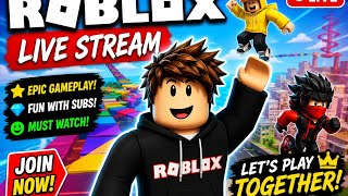 🔴 LIVE | Roblox Gameplay Hindi | Fun, Challenges &amp; Masti! 🎮