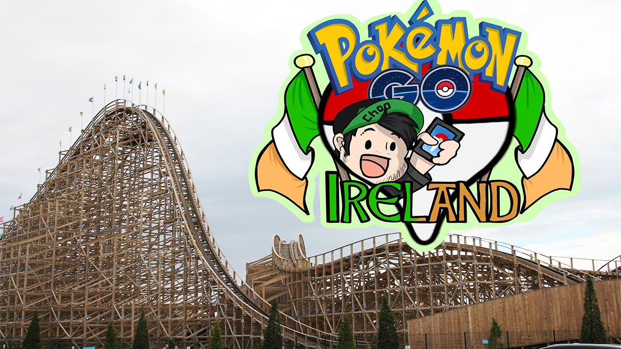 Pokemon Go Ireland - Europe's Biggest Wooden Rollercoaster [3] - YouTube
