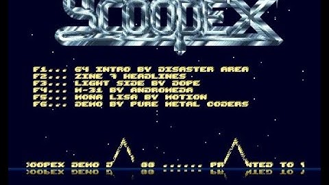 SCOOPEX - Demo Disk Series - 1990