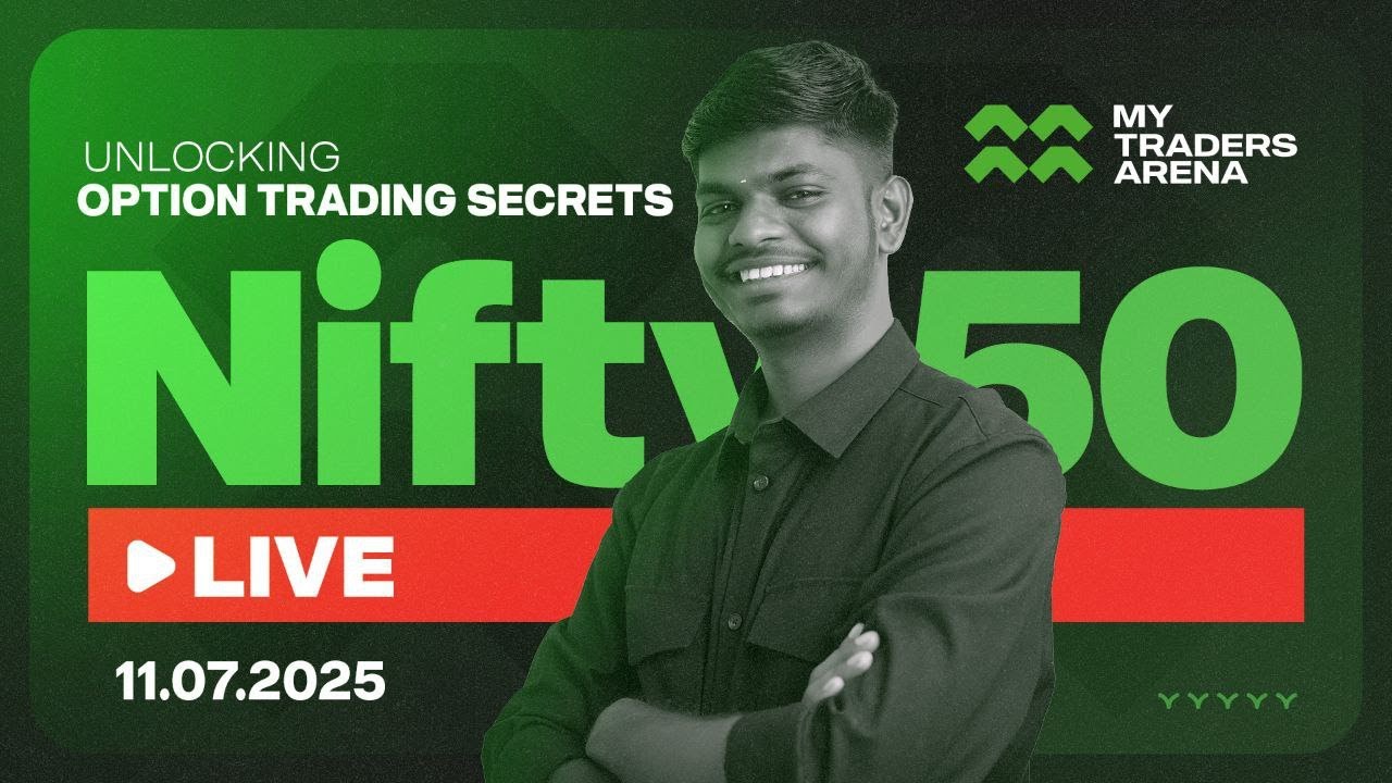 NIFTY 50 LIVE | TAMIL TRADERS COMMUNITY | TRUMP TARIFFS IMPACT