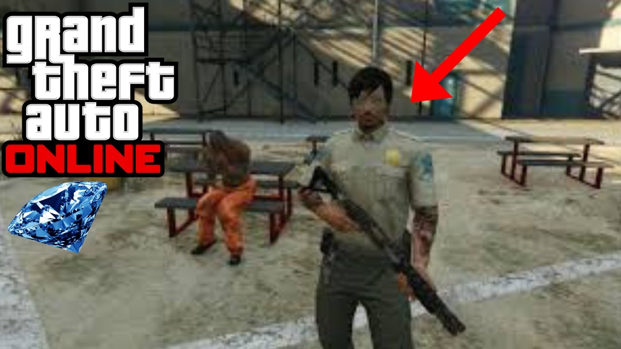 HOW TO GET THE PRISON GUARD OUTFIT *SOLO* GTA V ONLINE YouTube