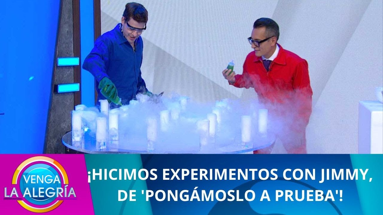 ¡Jimmy, de 'Pongámoslo a prueba' nos visitó! Programa 25 agosto 2022 PARTE 1 Venga La ¡Jimmy, de 'Pongámoslo a prueba' nos visitó! Programa 25 agosto 2022 PARTE 1 Venga La