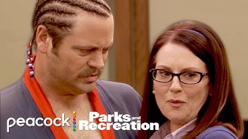 Ron and Tammy acting like h*rny teenagers all the time | Parks and Recreation