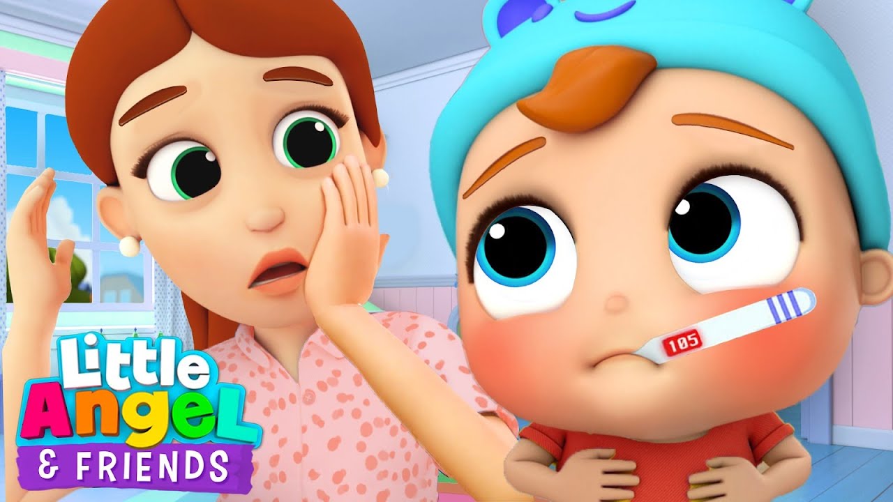 Mommy Takes Care Of You | Little Angel And Friends Kid Songs