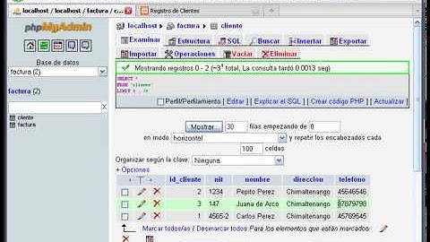 Guardar datos en Mysql con PHP