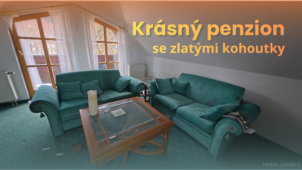 URBEX - Opuštěný hotel se zlatými kohoutky