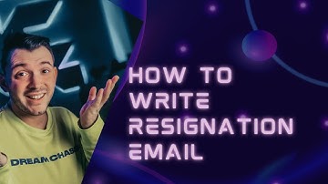 How to Write a Professional Resignation Email