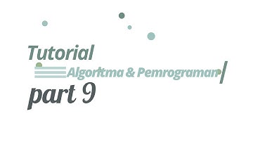Tutorial Praktikum Alpro Part 9 : Prosedur