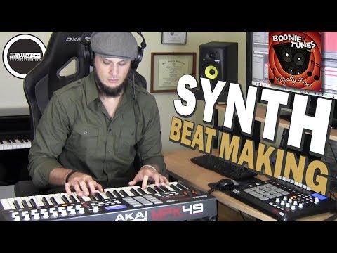 Making A Synth Beat Sampling Boonie Tunes Vol. 1 "Feel The Synth" (prod. By TCustomz)