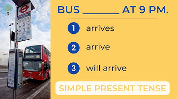 Simple Present Tense Quiz | English Tenses Quiz |  English Grammar Test