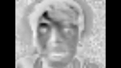 Example of eigenface by using Principal Components Analysis (PCA)