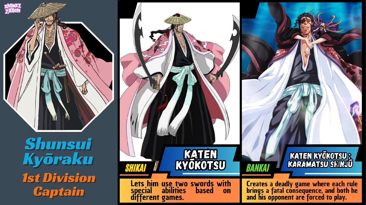 Bleach: All Gotei 13 Captains Shikai & Bankai After Thousand Year Blood War Arc 