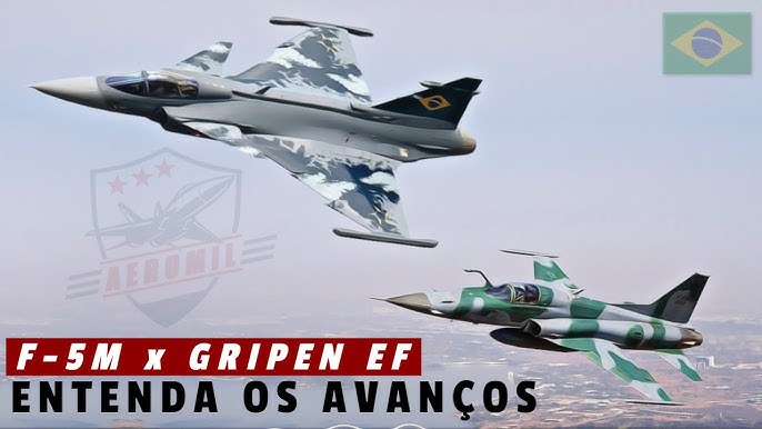 Primeiro jato Gripen comprado pela Força Aérea alça voo no país