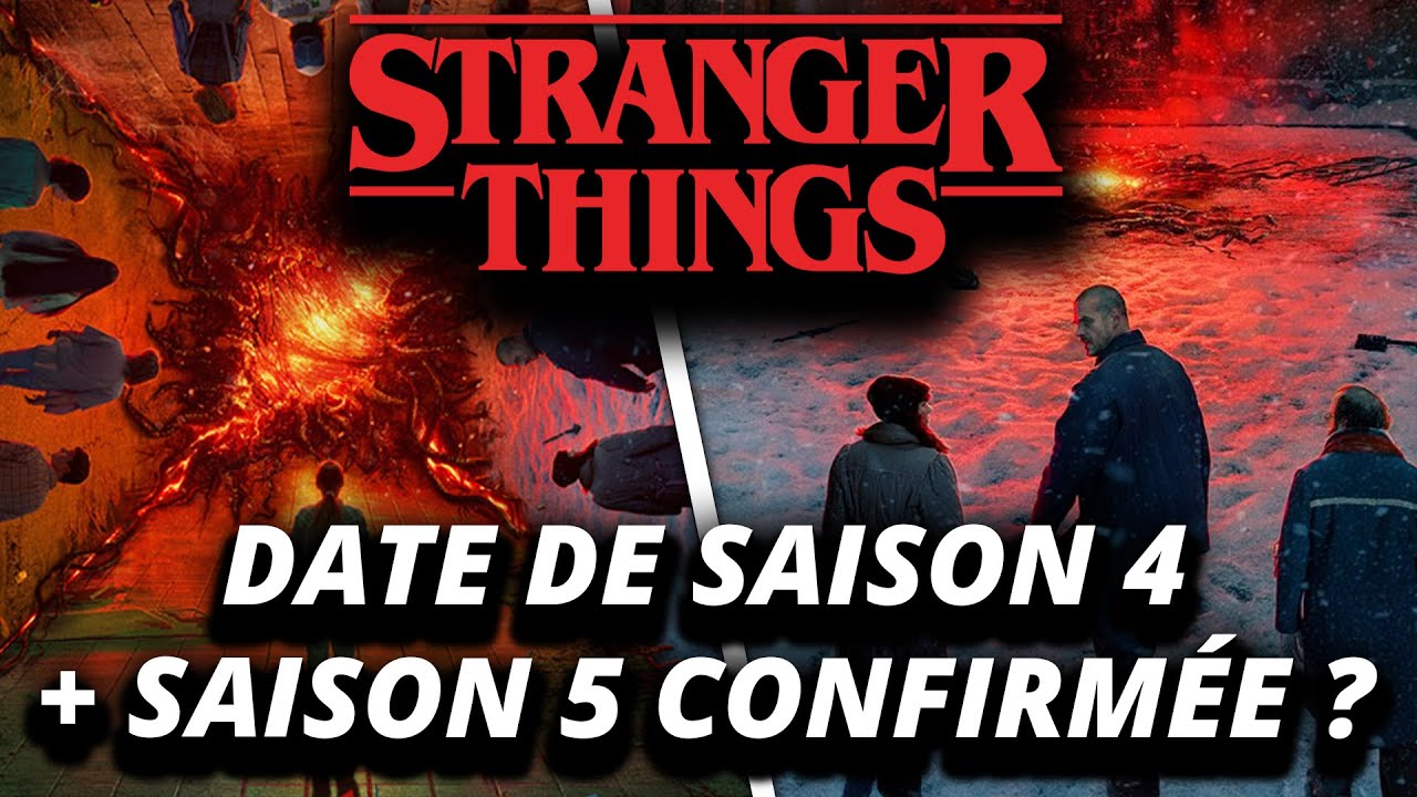 DATES &amp; INFOS sur SAISON 4 de STRANGER THINGS + une CINQUIÈME et