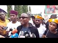 Nigerian Police Protest Led By Dan Bello Bello Galadanchi