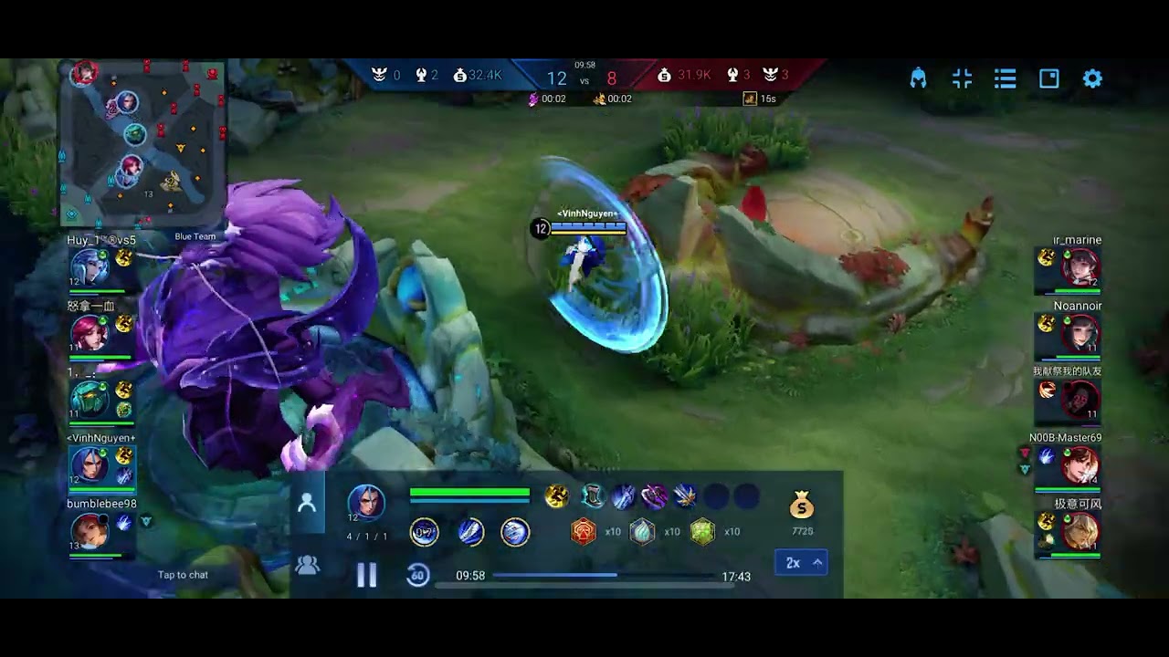 Top 1 ryomo gánh team lật kèo rank 5x