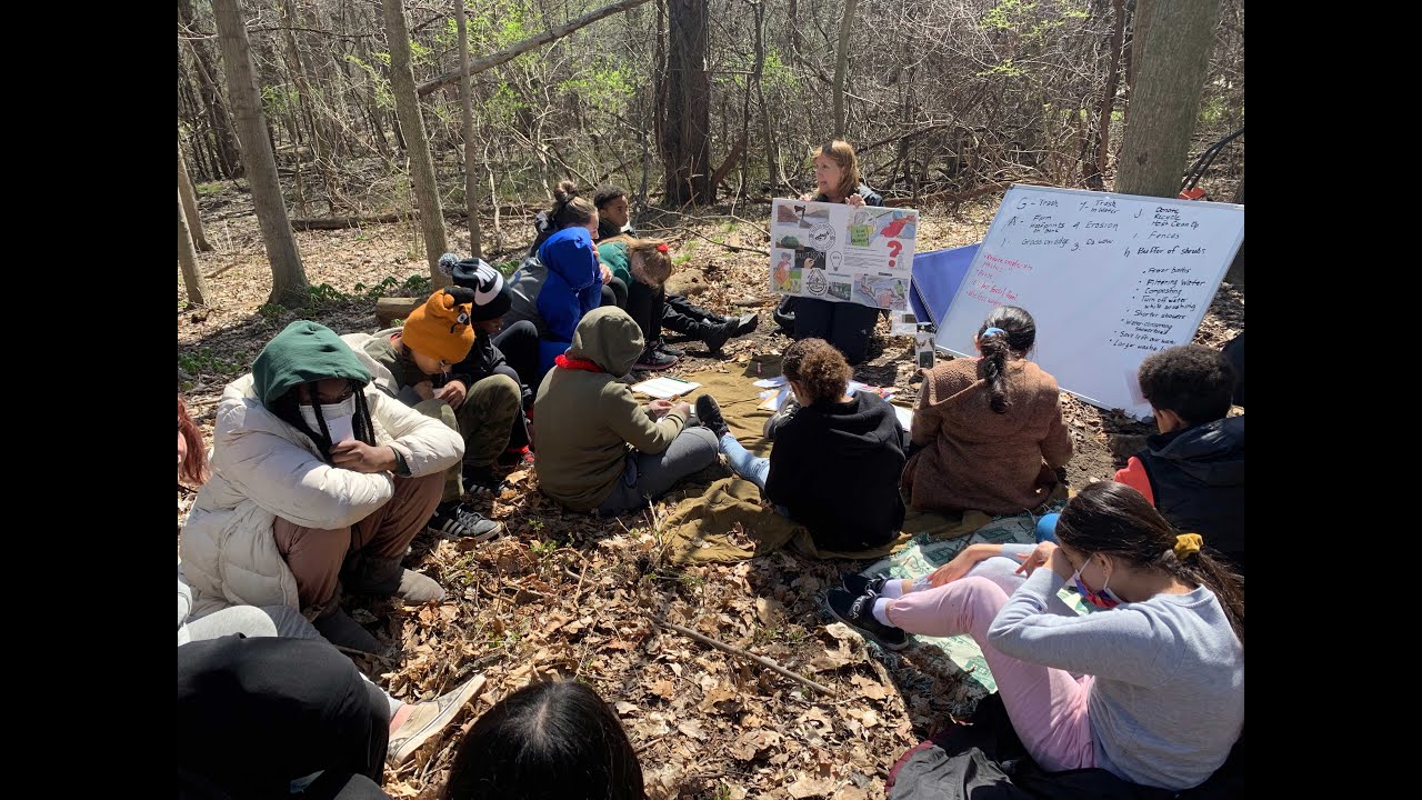 MSU Tollgate Farm Explores the Rouge Watershed with Lanigan 5th Graders (2022)