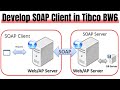 Developing soap client in tibco bw6  slient