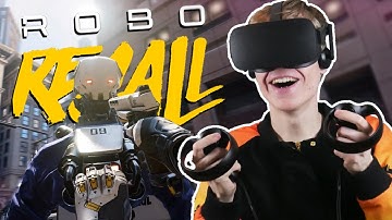 AWESOME NEW LOCOMOTION MOD! | Robo Recall VR (Oculus Touch Gameplay)