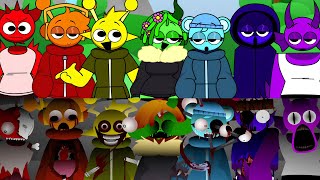 Sprunki Roles Swap But New Human