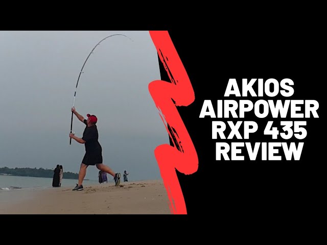 Akios Air Power 435 RXP Rod Review feat Derrick Lim Akios Singapore (PATV  productions) 