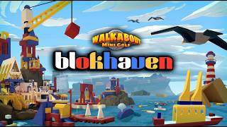 NEW COURSE!! BLOCKHAVEN EASY & Hard Walkabout Mini Golf