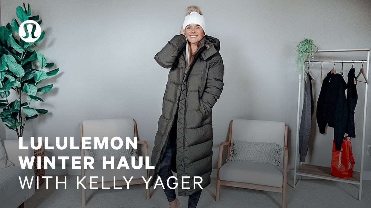 lululemon Winter Haul  Reviews with Kelly Yager 
