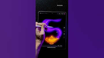 New magic lamp animation in Procreate! 🥹✨ #animation #procreate