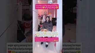 Only Ria Ricis Invited Aping To Play Not To Do Work Aping Is Very Happy aping riaricis shorts