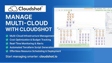 Cloudshot - The Ultimate Cloud Management Tool | Simplify Multi-Cloud Operations