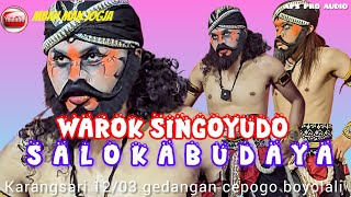 REOG WAROK SINGOYUDO ‼️ SALOKA BUDAYA 📍 KARANGSARI 12/03 GEDANGAN CEPOGO BOYOLALI 30 NOV 2025