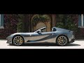Super car Ferrari 812 GTS: la V12 Spider