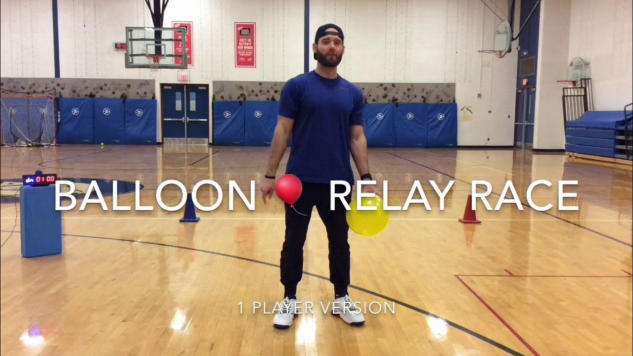 Balloon Relay Race 🎈🏁 YouTube